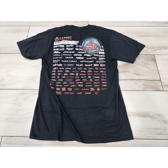 2017 Ultra Music Festival T Shirt Adult Size Medium Miami Music EDM Concert - Picture 3 of 4